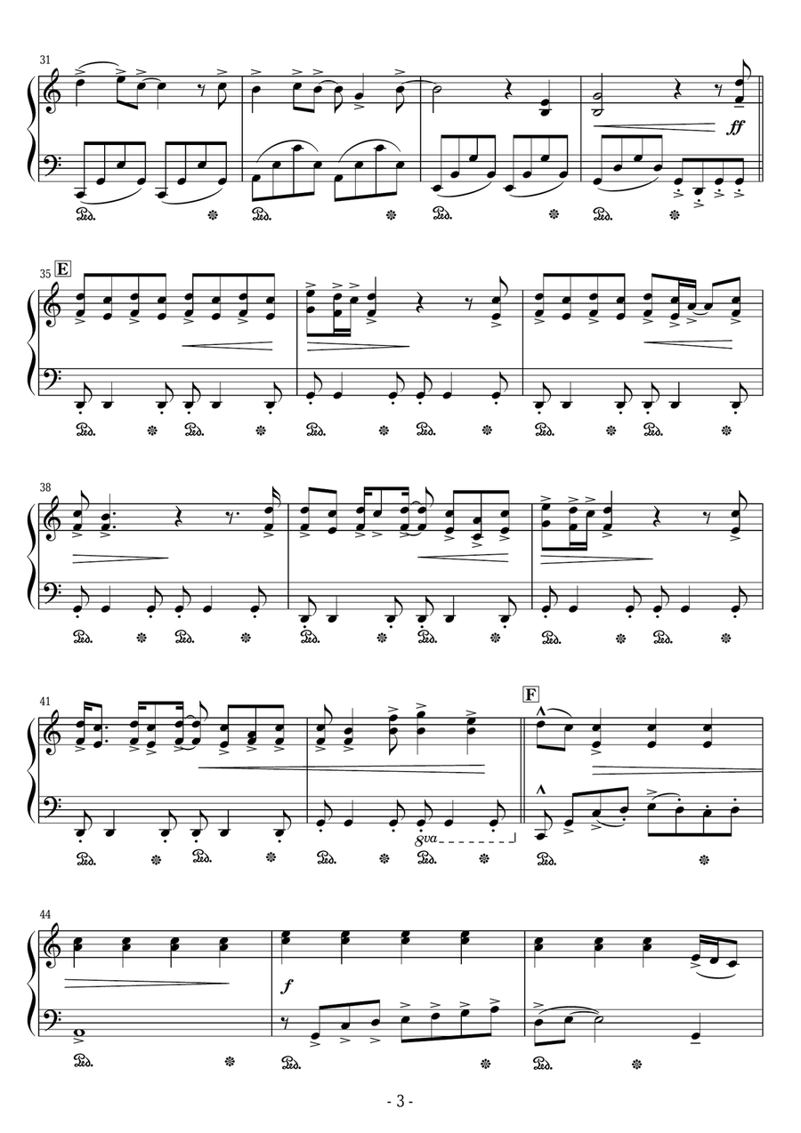 Dreamer Easy Piano scores gallery preview page 3