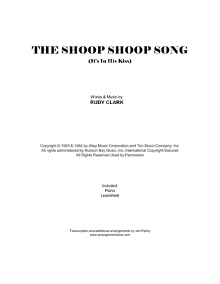 The Shoop Shoop Song (it's In His Kiss)