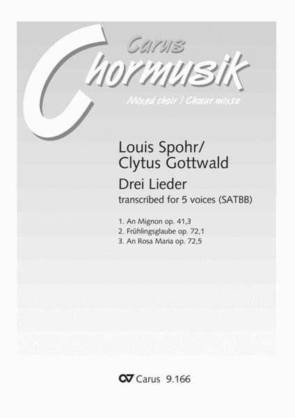 Spohr/Gottwald: Three songs