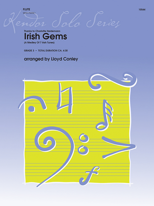 Book cover for Irish Gems (A Medley Of 7 Irish Tunes)