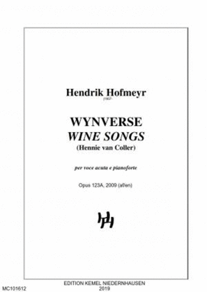 Wynverse = Wine songs