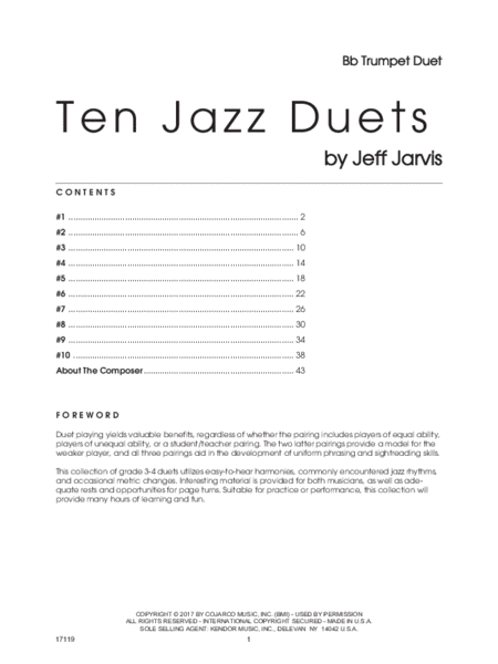 Ten Jazz Duets