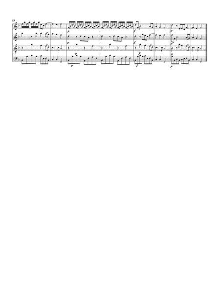 Concerto grosso, Op.6, no.6 (arrangement for 4 recorders)
