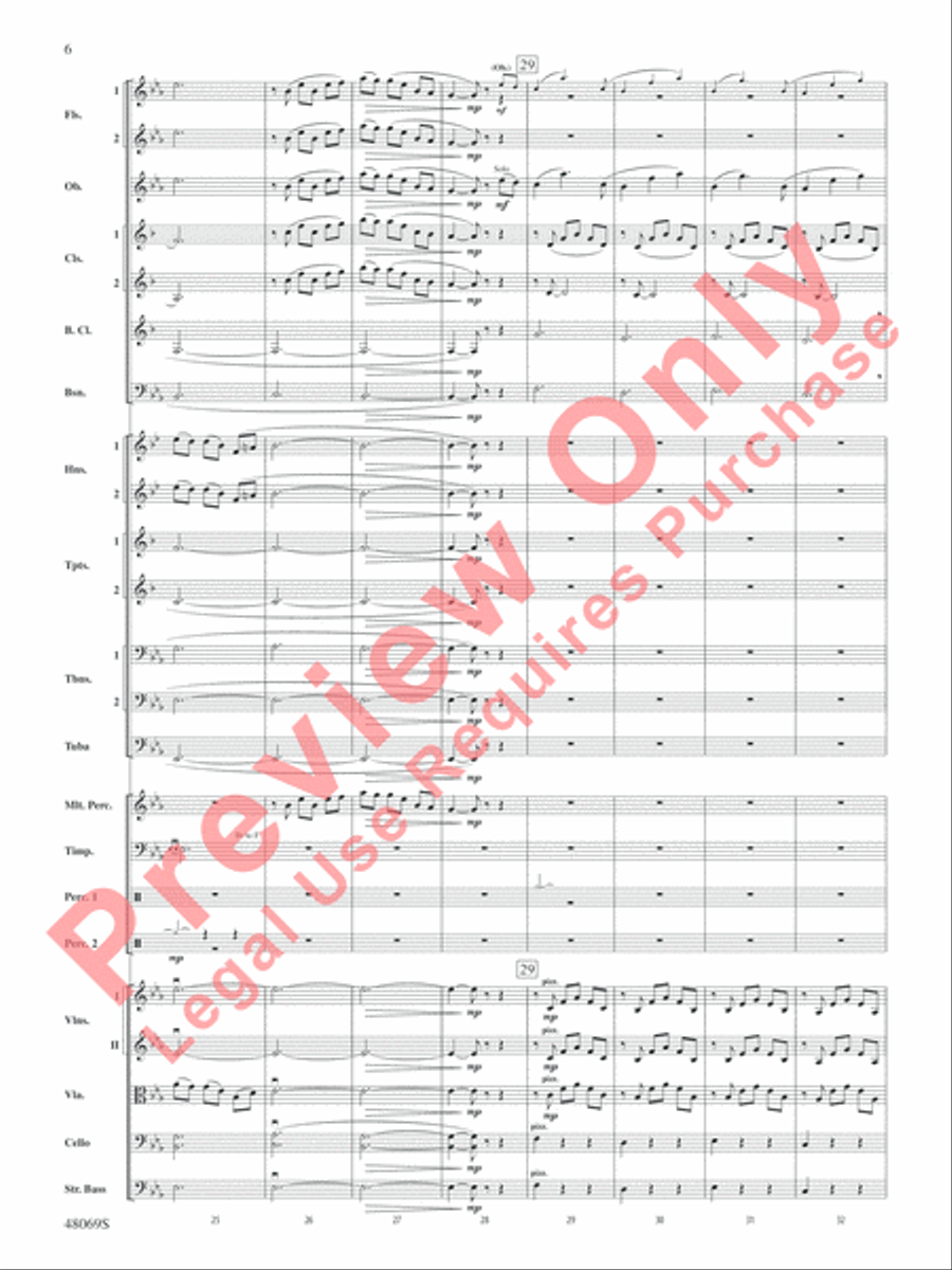 Nostalgia Full Orchestra scores gallery preview page 7