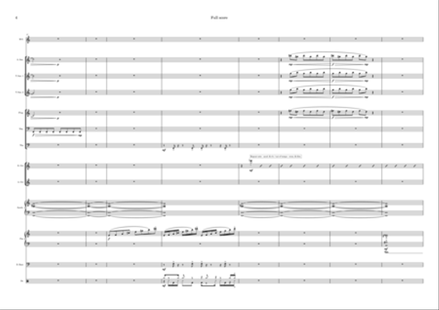 Meditations for Jazz Orchestra Jazz Ensemble scores gallery preview page 4