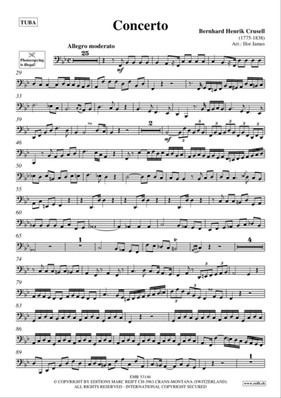 Concerto Concerto Tuba scores gallery preview page 2