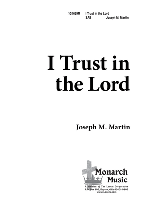 Book cover for I Trust in the Lord