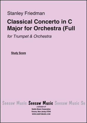 Book cover for Classical Concerto in C Major