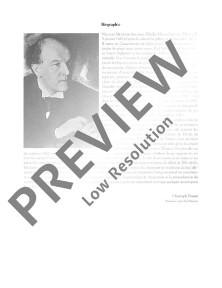 Vergessene Weisen (Forgotten Melodies) Piano Solo scores gallery preview page 4