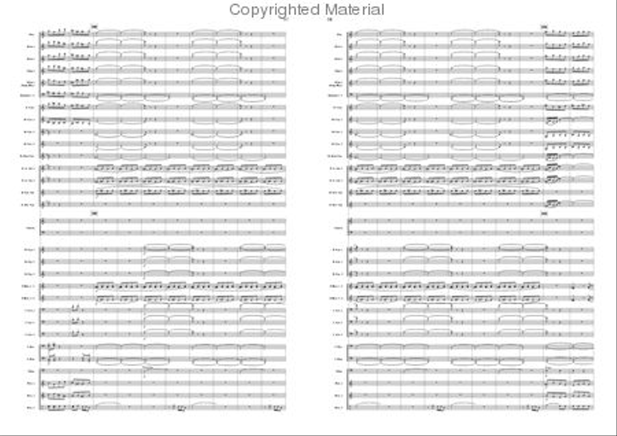 Brabantia Aeterna Concert Band scores gallery preview page 29