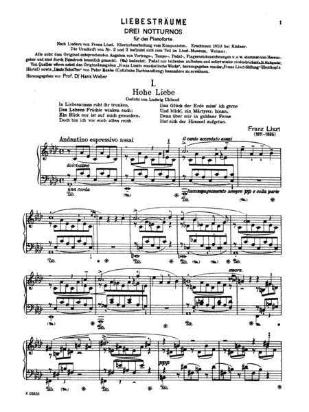 Liszt: Liebestraeume