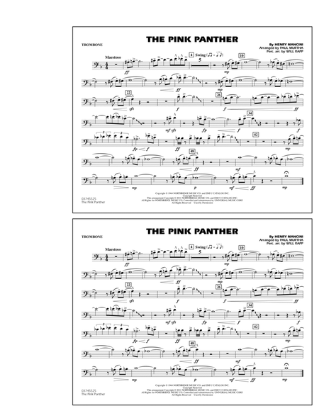 The Pink Panther - Trombone