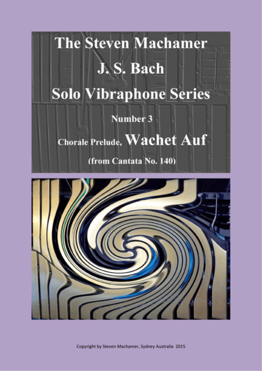Wachet Auf, Chorale Prelude Vibraphone scores gallery preview page 1