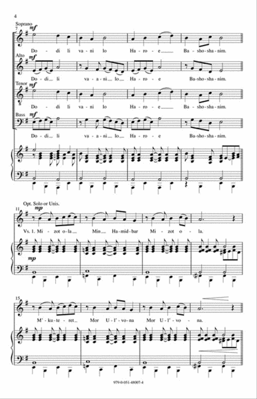 Dodi Li 4-Part scores gallery preview page 3