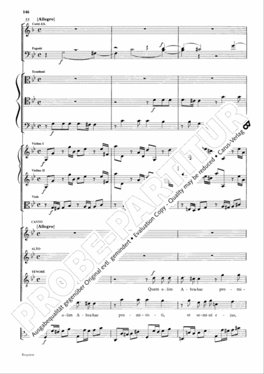 Requiem Requiem 4-Part scores gallery preview page 153