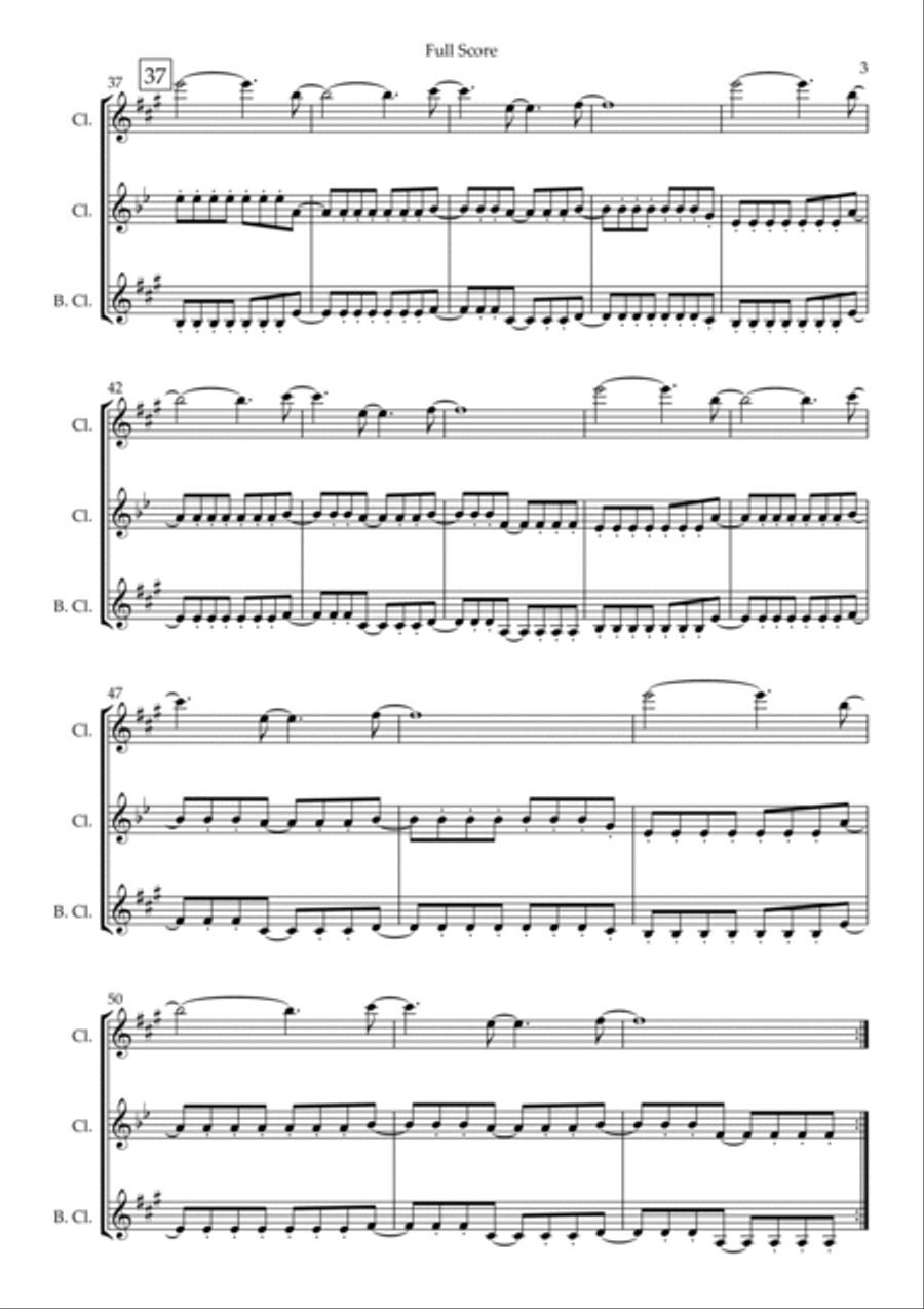 Clarity Clarity Woodwind Trio scores gallery preview page 3