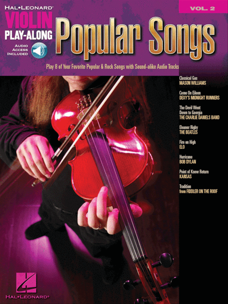 Popular Songs Violin scores gallery preview page 1