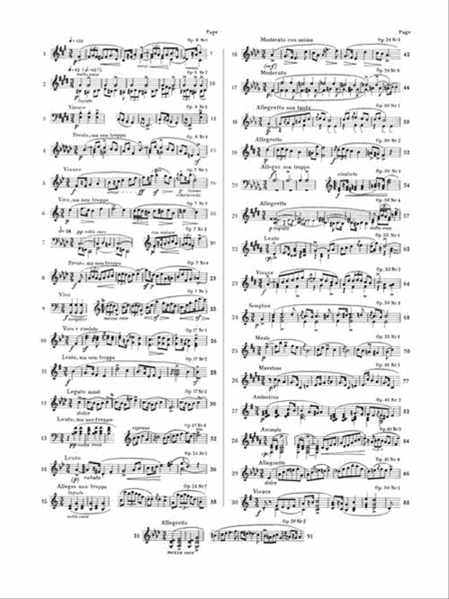 Mazurkas Mazurkas Piano Solo scores gallery preview page 4