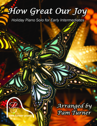 Book cover for How Great Our Joy (Early Intermediate Piano Solo)