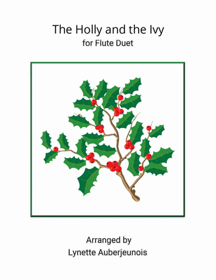 Book cover for The Holly and the Ivy - Flute Duet
