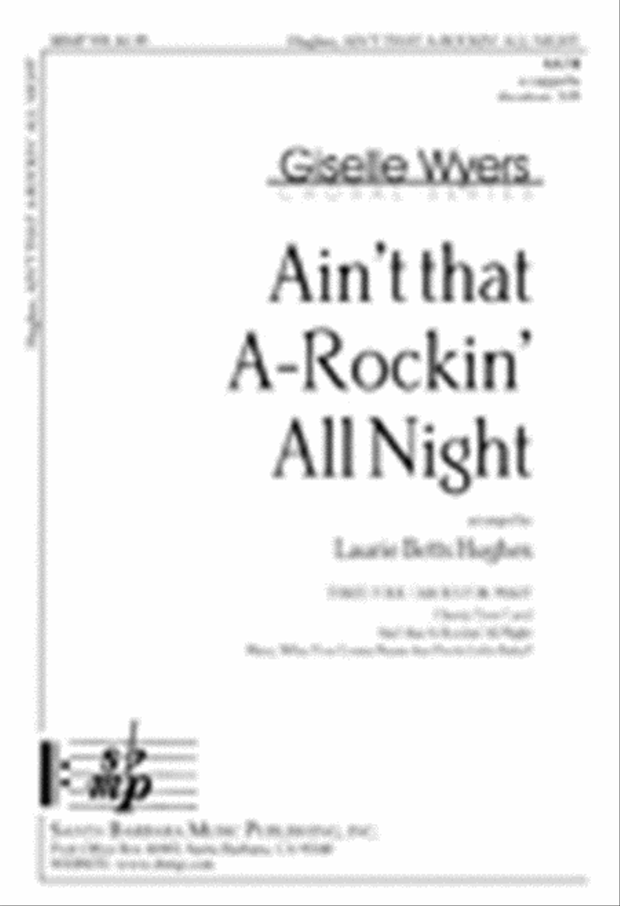 Ain't that A-Rockin' All Night - SATB Octavo 4-Part scores gallery preview page 1