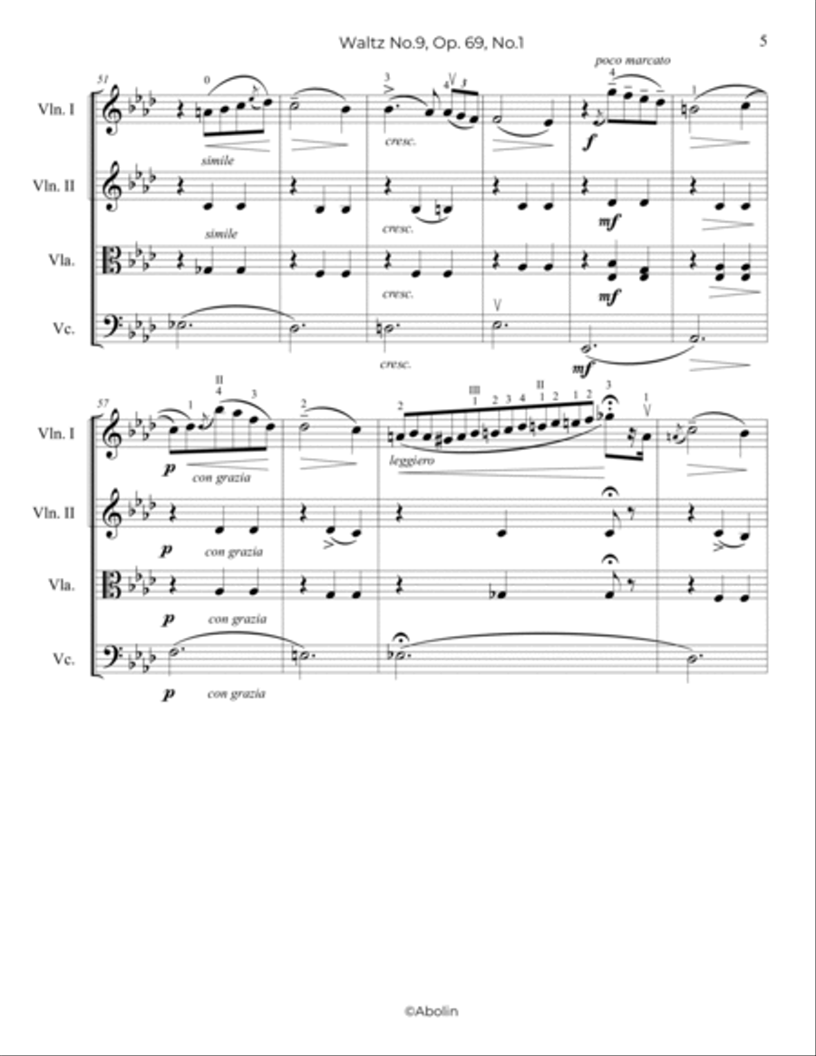 Chopin: Waltz No.9, Op.69, No.1, 