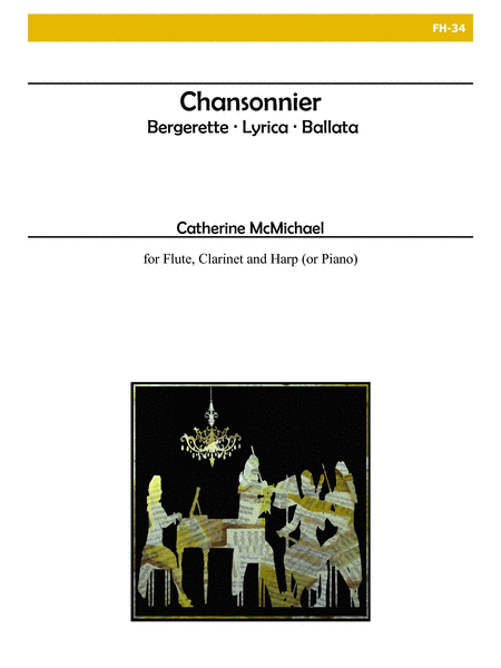 Chansonnier for Flute, Clarinet and Harp image number null