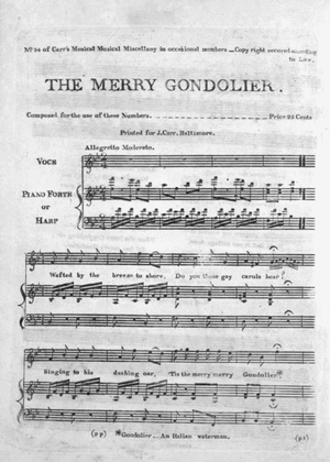 The Merry Gondolier