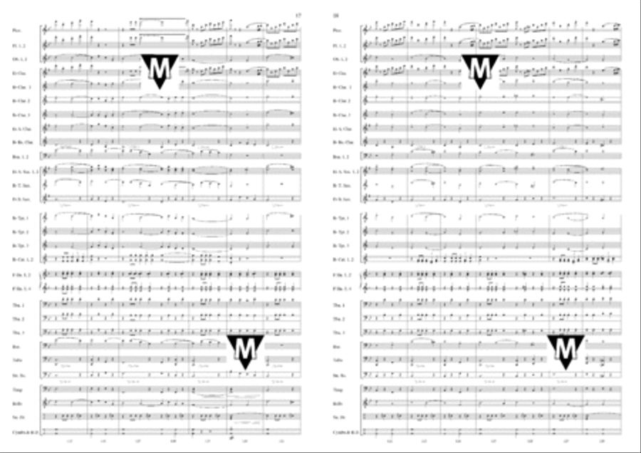 Ceresio Concert Band scores gallery preview page 10
