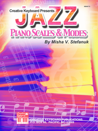 Book cover for Jazz Piano Scales and Modes