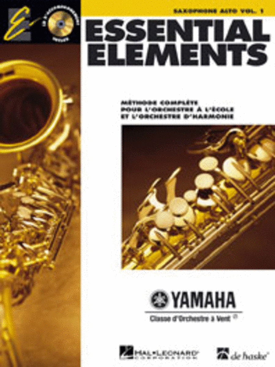 Essential Elements 1 - pour saxophone alto