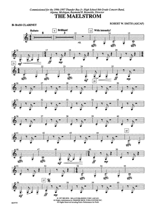 The Maelstrom: B-flat Bass Clarinet