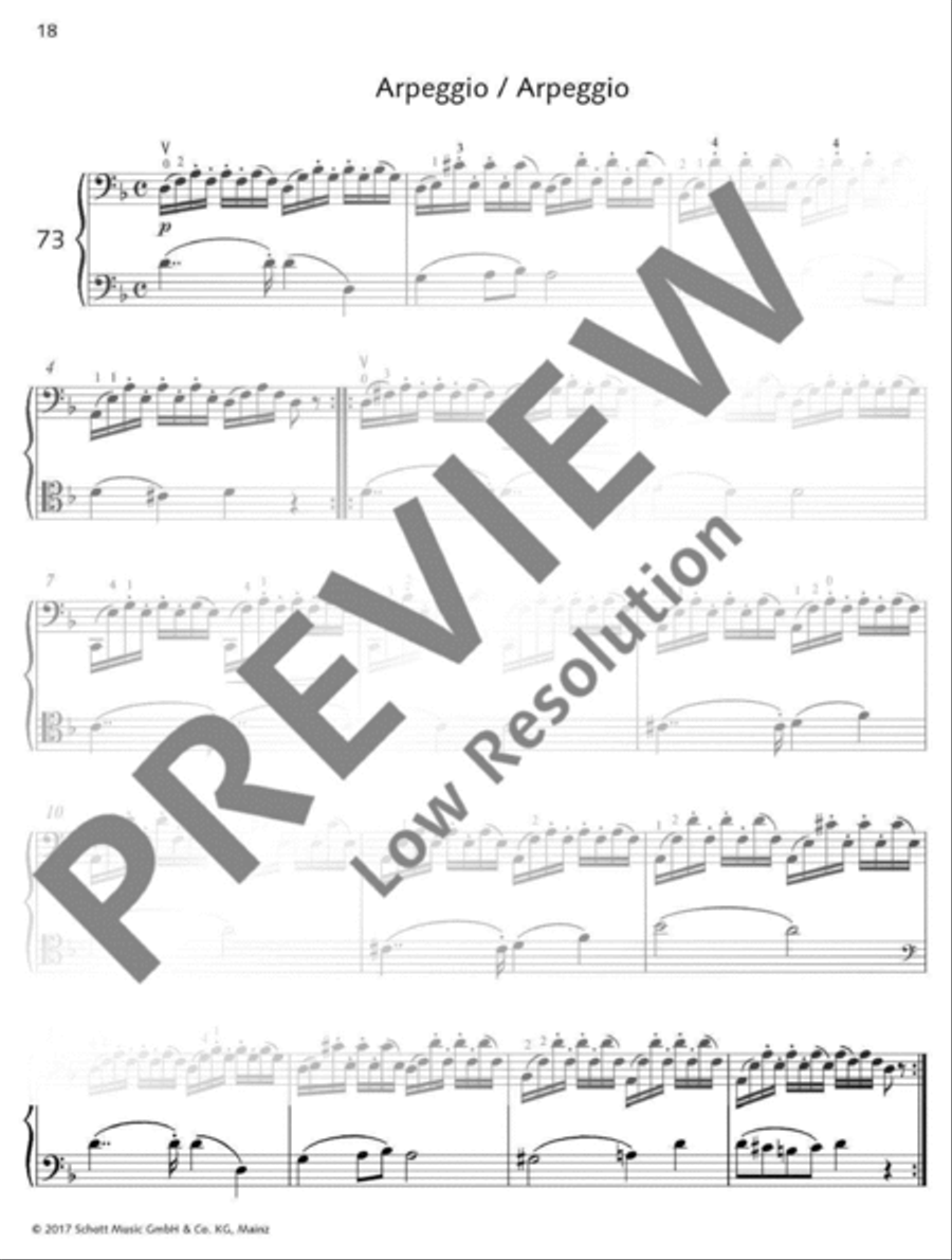 92 Progressives Exercises Cello scores gallery preview page 19