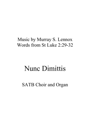 Nunc Dimittis - "Lord, now lettest Thou Thy servant depart in peace".