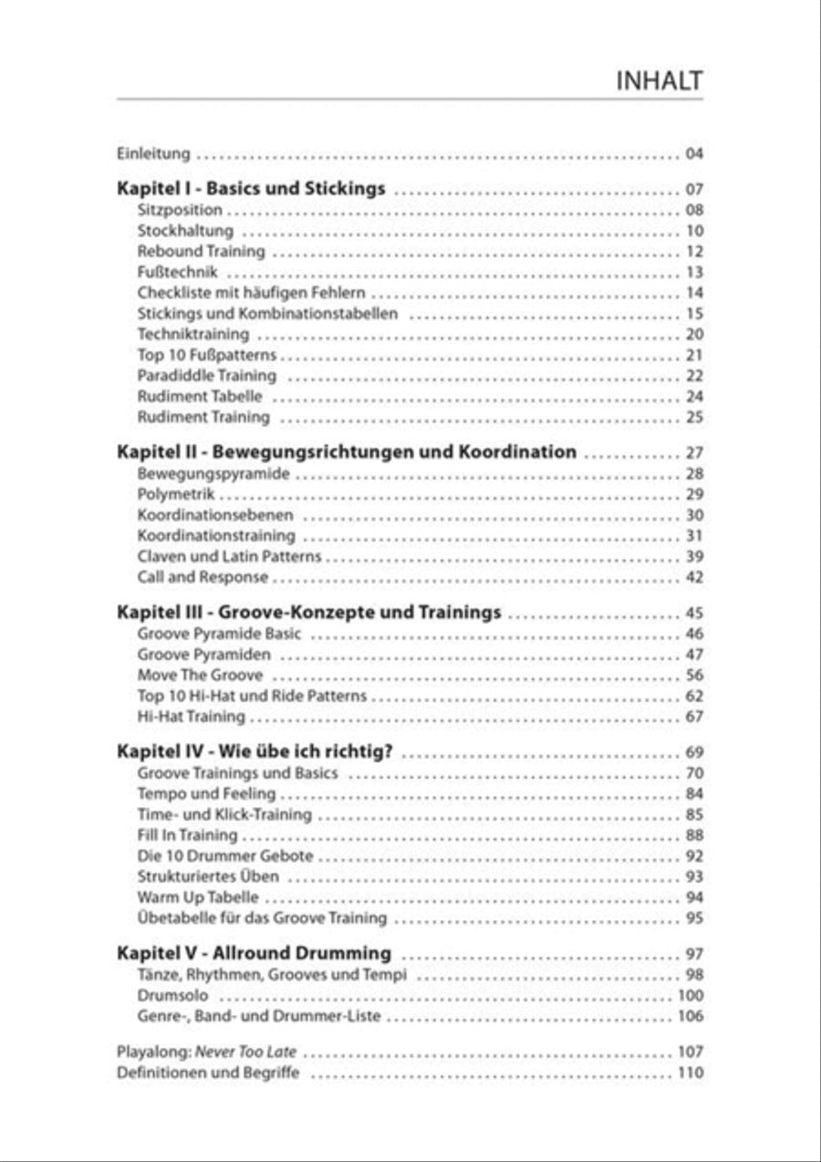 Drum Training Tools & Skills Percussion scores gallery preview page 3