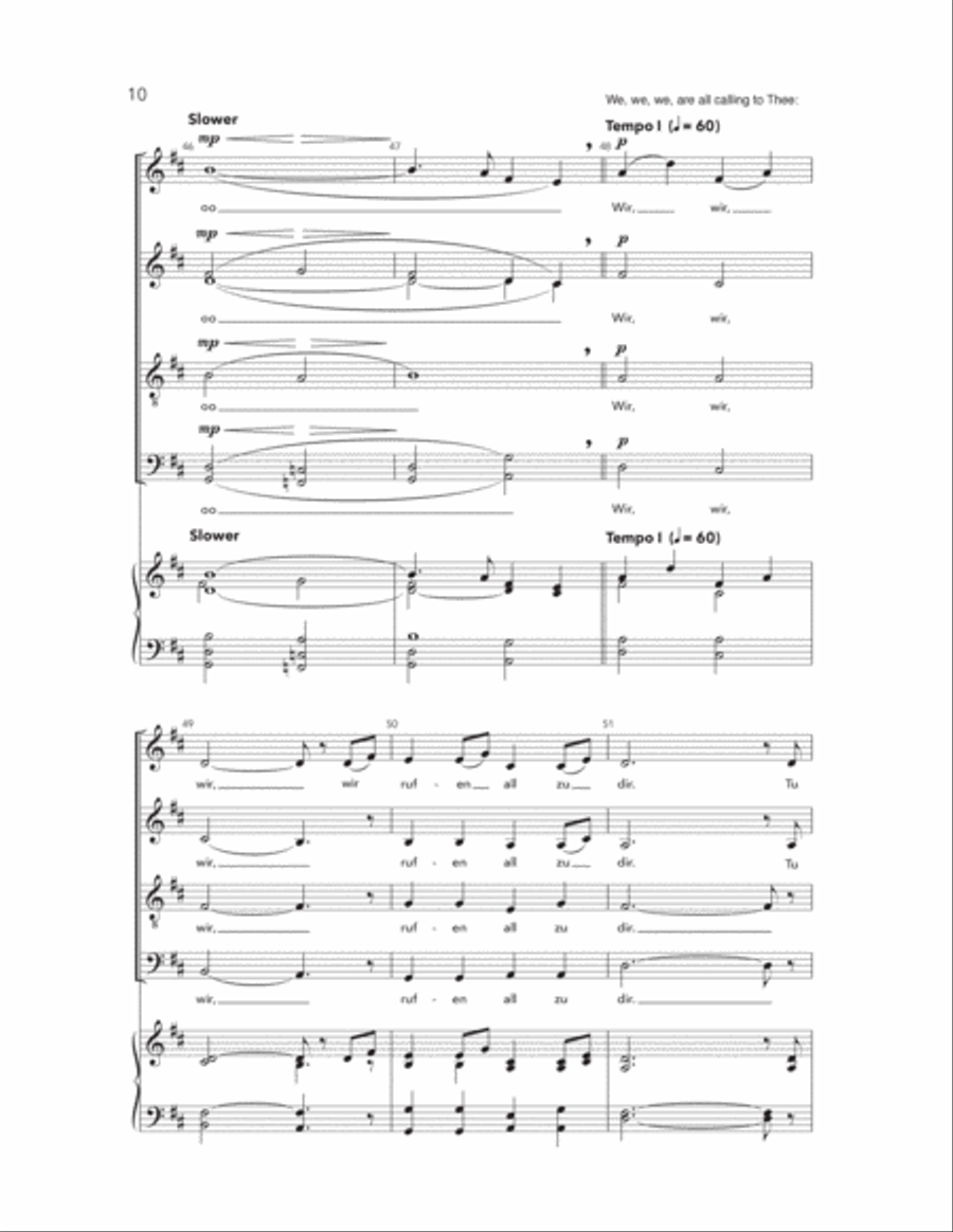 Still, Still, Still Still, Still, Still 4-Part scores gallery preview page 10