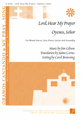 Book cover for Lord, Hear My Prayer / Oyenos, Señor