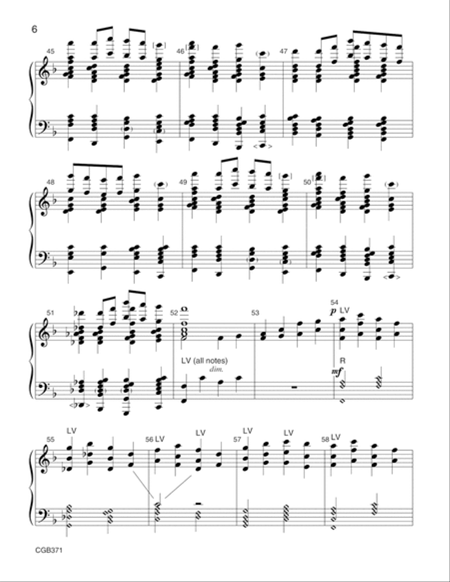 Carillon Handbell Choir scores gallery preview page 6