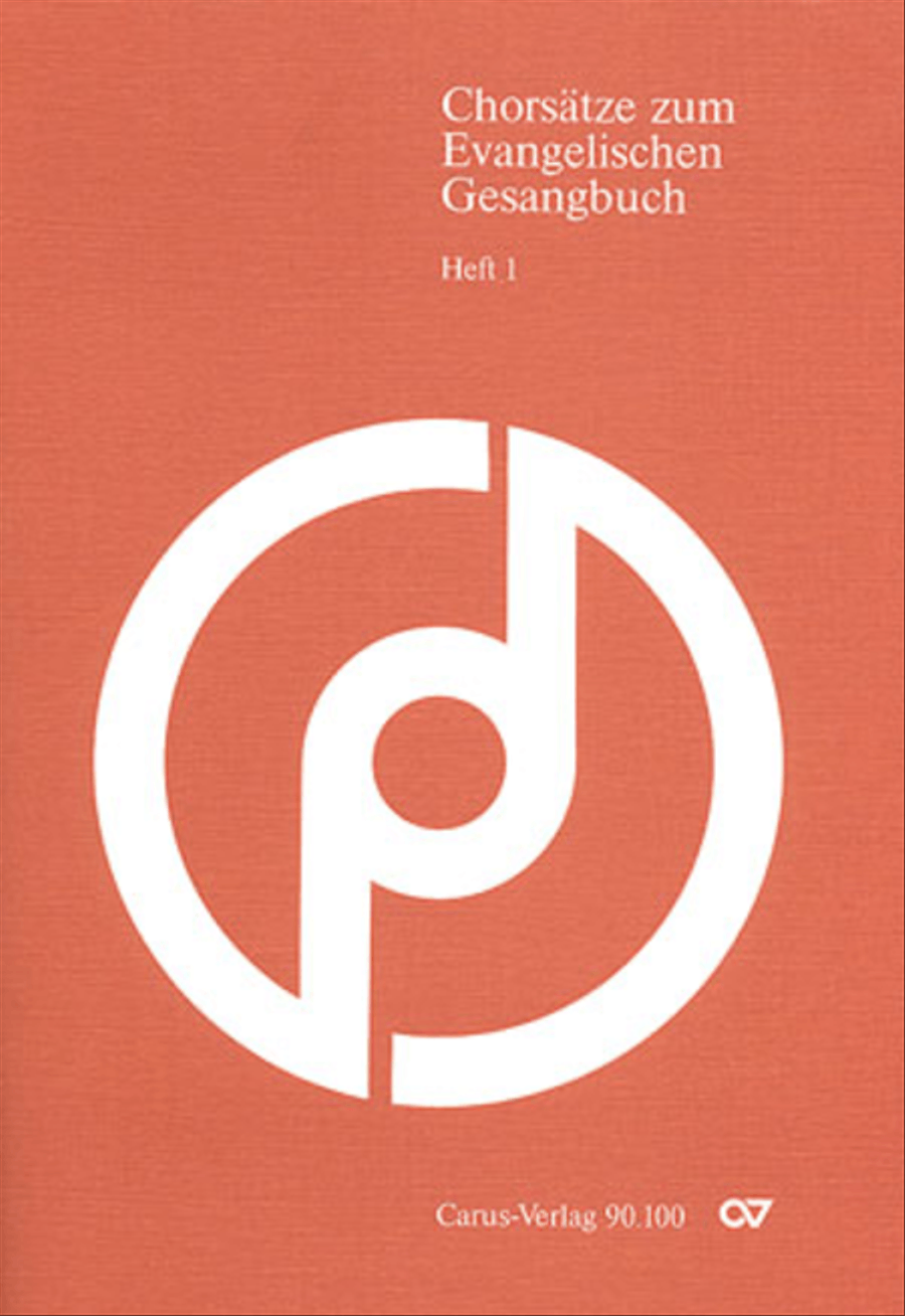 Chorsatze zum Evangelischen Gesangbuch Choir scores gallery preview page 1