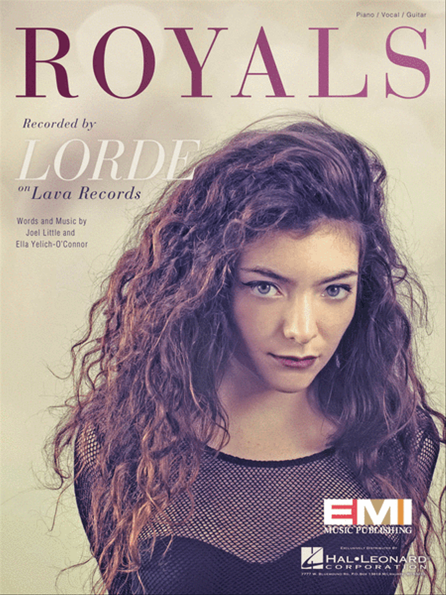 Royals Piano, Vocal, Guitar scores gallery preview page 1