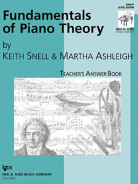 Fundamentals Of Piano Theory, Level 7 - Answer Book