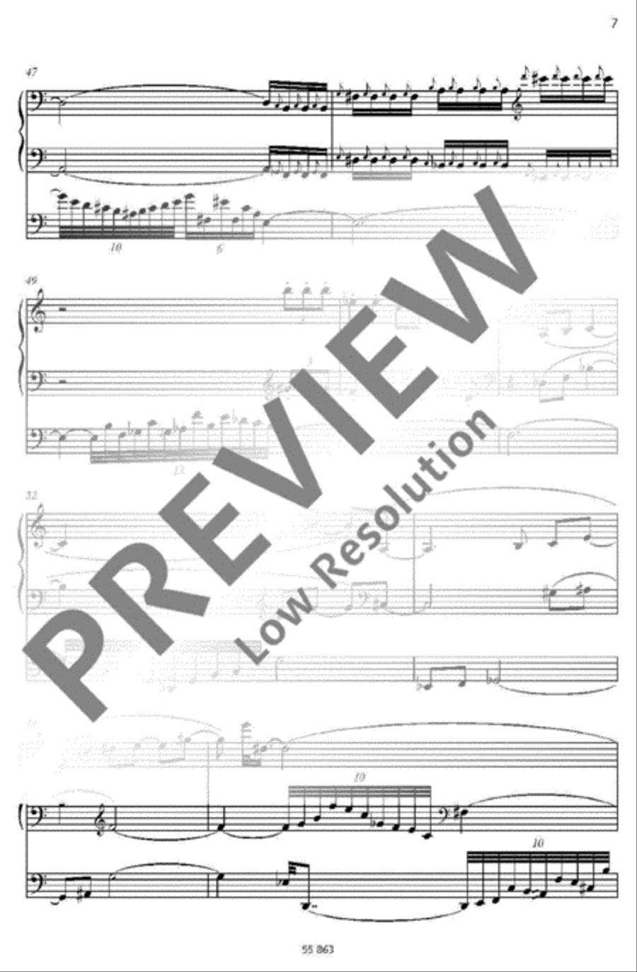 Sonate en trio No. 2 Organ scores gallery preview page 6