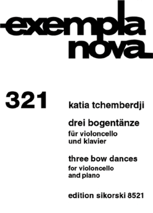 Book cover for Three Bow Dances