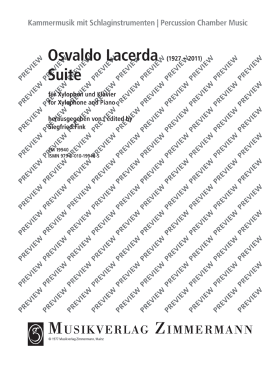 Suite Piano Accompaniment scores gallery preview page 2