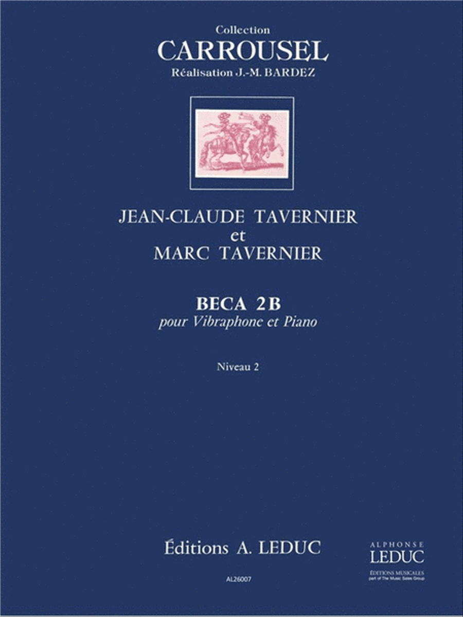 Beca 2b (percussion(s) & Piano) Piano Accompaniment scores gallery preview page 1