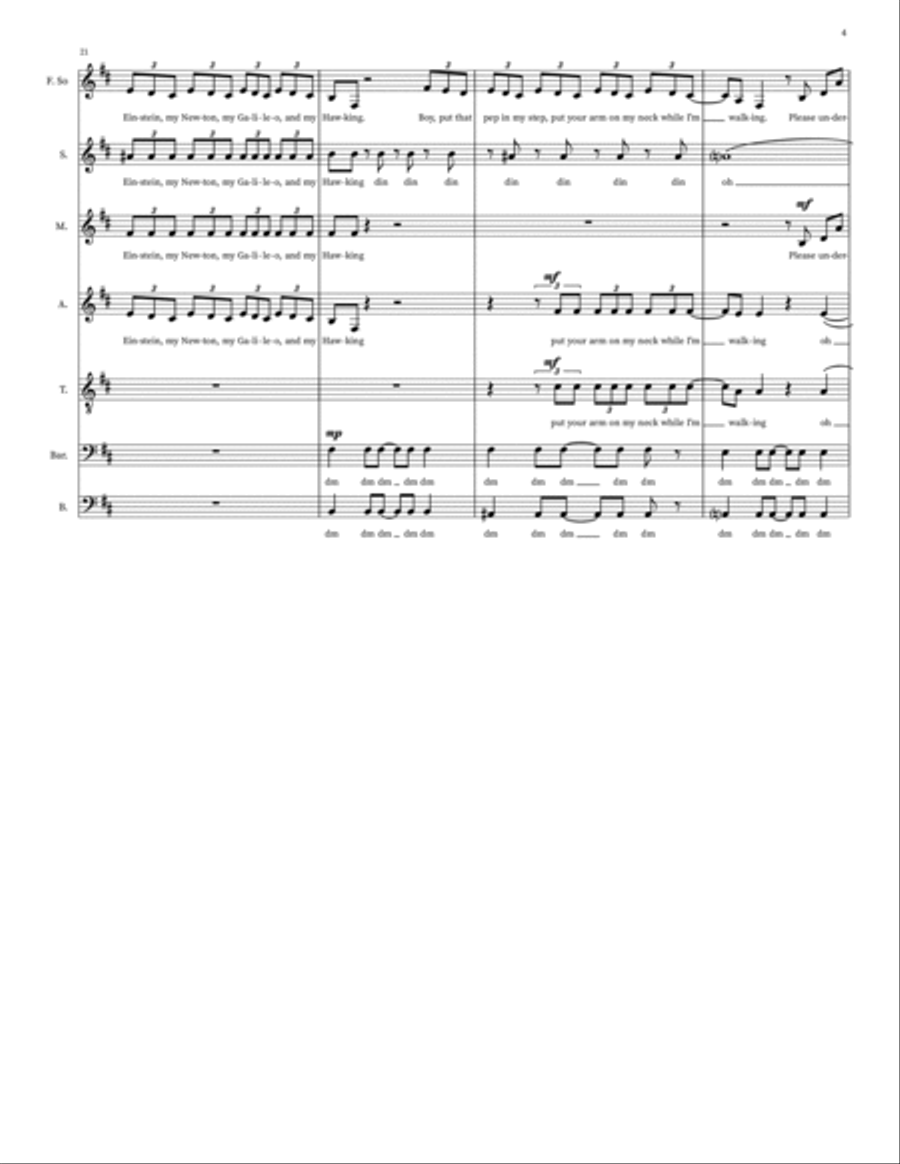 Genius Choir scores gallery preview page 4