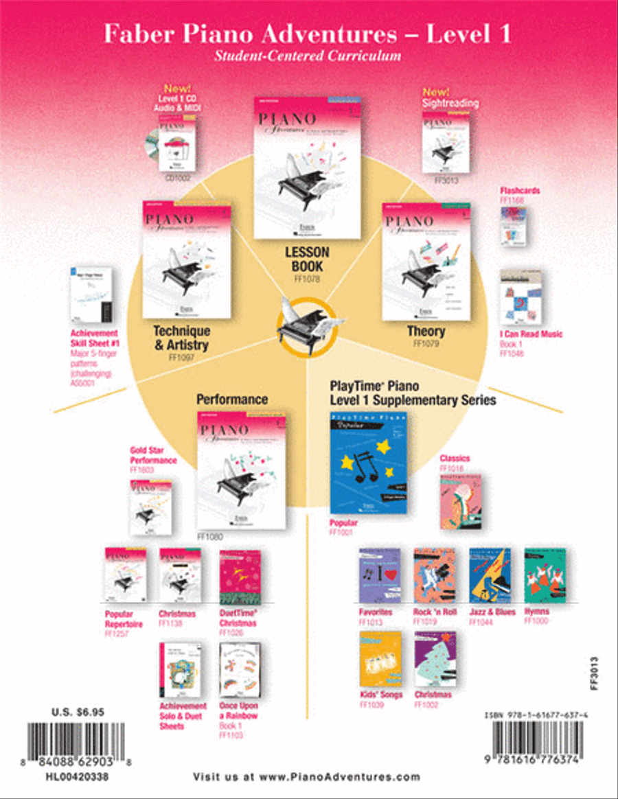 Sightreading Book Piano Method scores gallery preview page 8