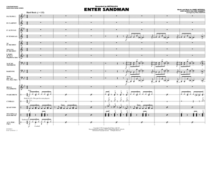 Enter Sandman - Full Score image number null