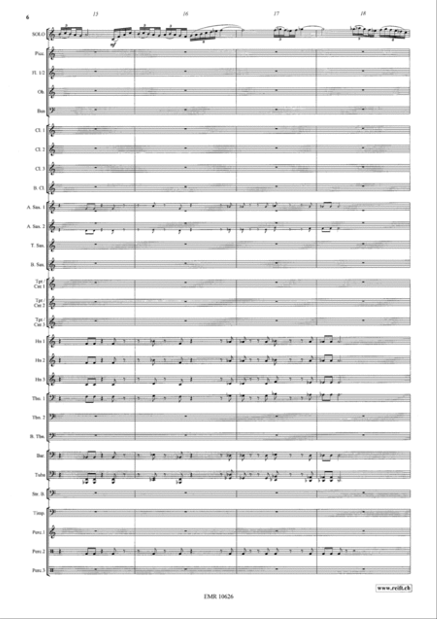 Saltatio Diabolica Concert Band scores gallery preview page 7