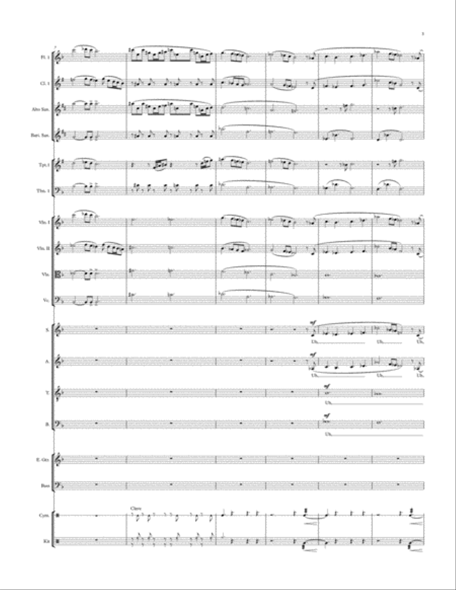 Legatum Fortissimi Legatum Fortissimi 4-Part scores gallery preview page 3